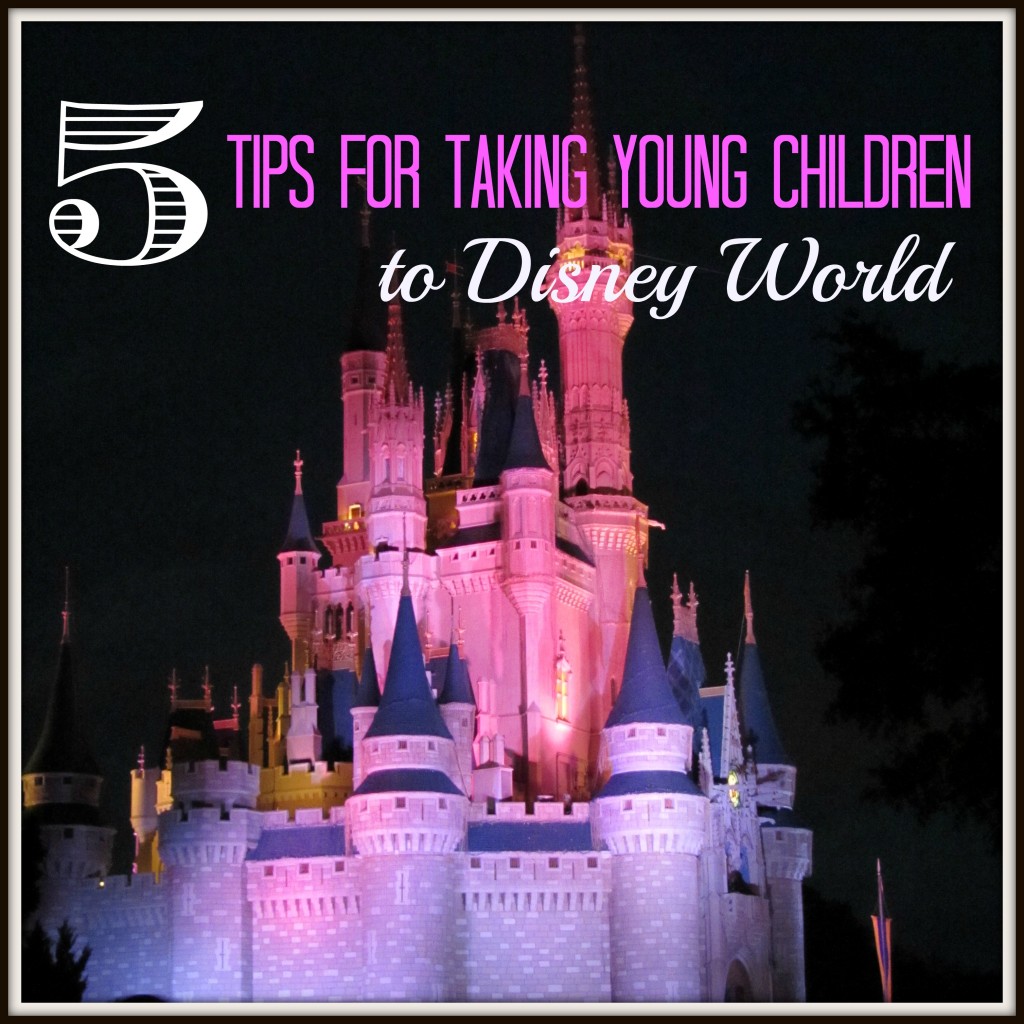 5 Tips for Taking Young Children to Disney World #WaltDisneyWorld #DisneyWorld #MagicKingdom | mybigfathappylife.com