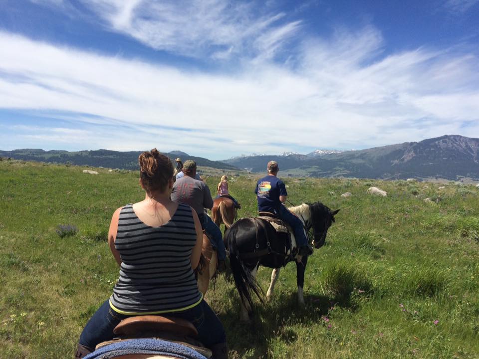 Horseback Riding Near Yellowstone - My Big Fat Happy Life