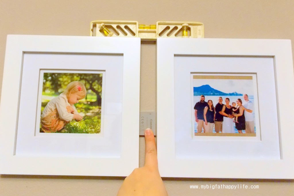 Arranging Multiple Picture Frames on the Wall | mybigfathappylife.com