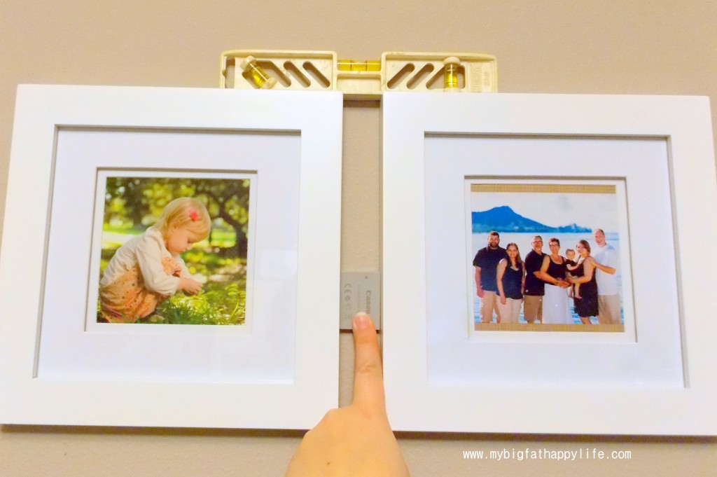 Arranging Multiple Picture Frames on the Wall | mybigfathappylife.com