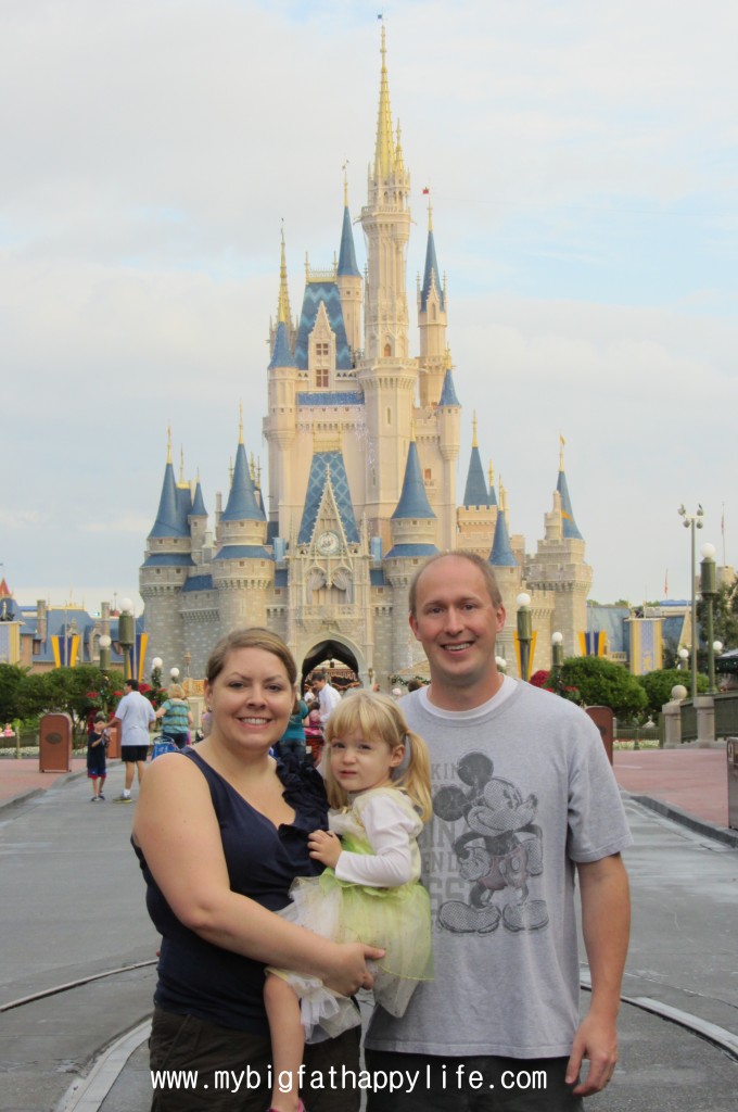 Cinderella's Castle Photo Ideas at Magic Kingdom, Disney World | mybigfathappylife.com