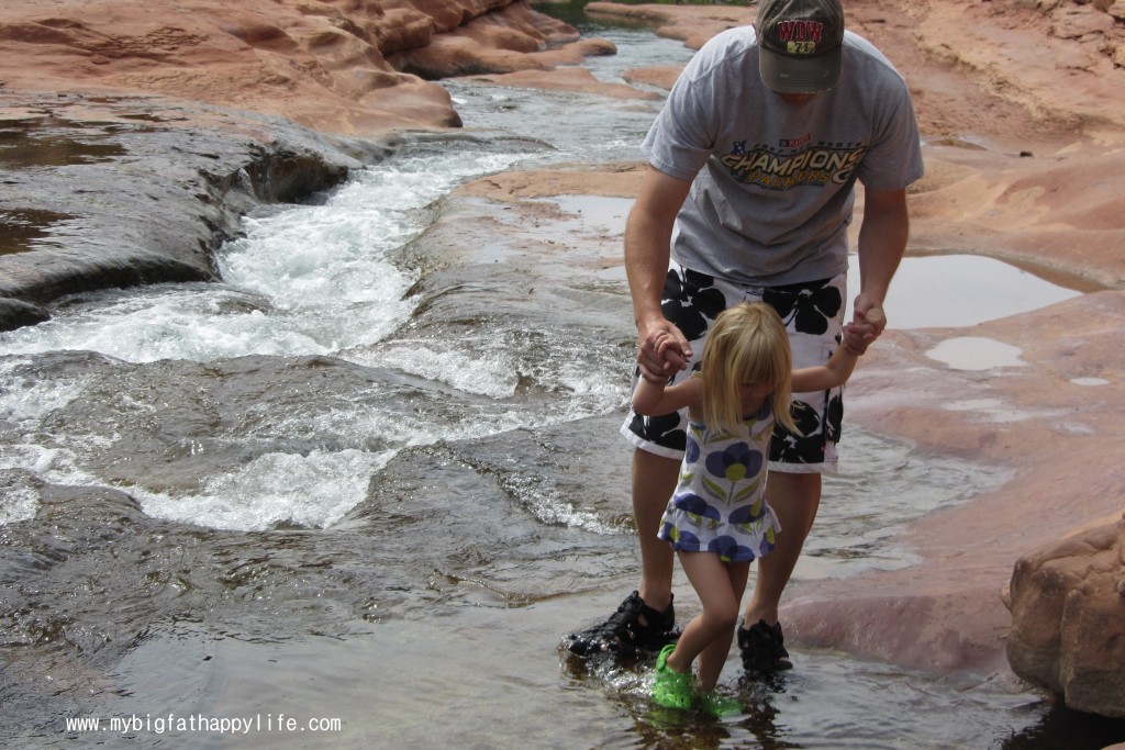 Slide Rock State Park near Sedona, Arizona | mybigfathappylife.com