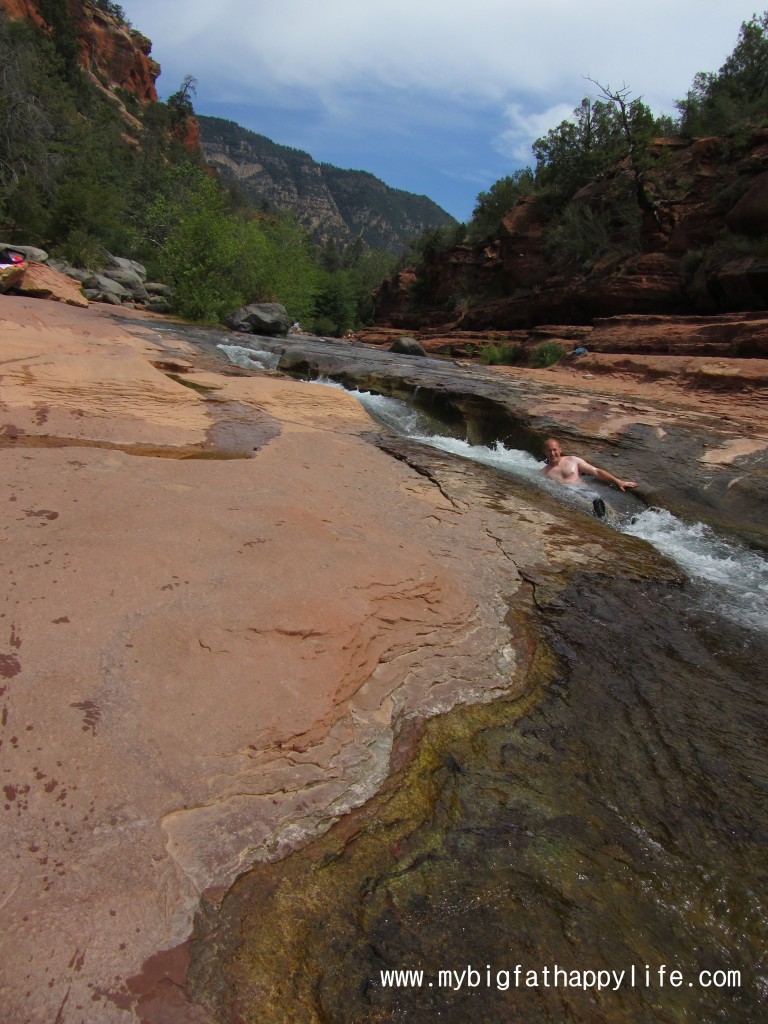 Slide Rock State Park near Sedona, Arizona | mybigfathappylife.com