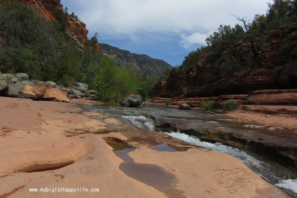 Slide Rock State Park near Sedona, Arizona | mybigfathappylife.com