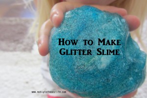 How to Make Glitter Slime