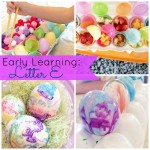 Preschool/Early Learning: Letter E | mybigfathappylife.com