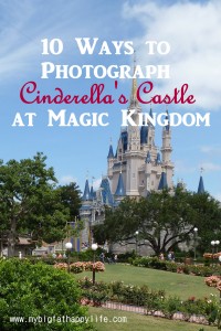 Cinderella's Castle Photo Ideas at Magic Kingdom, Disney World | mybigfathappylife.com