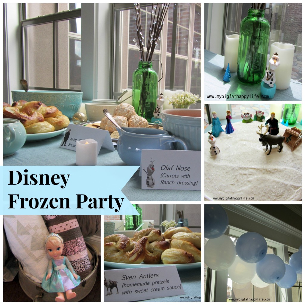Disney Frozen Party | mybigfathappylife.com
