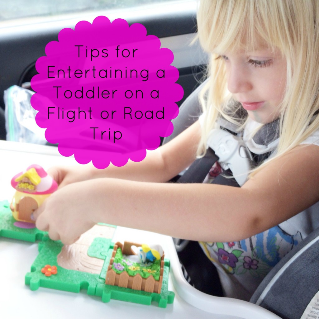 Tips for Entertaining a Toddler on a Plane or Car Ride | mybigfathappylife.com