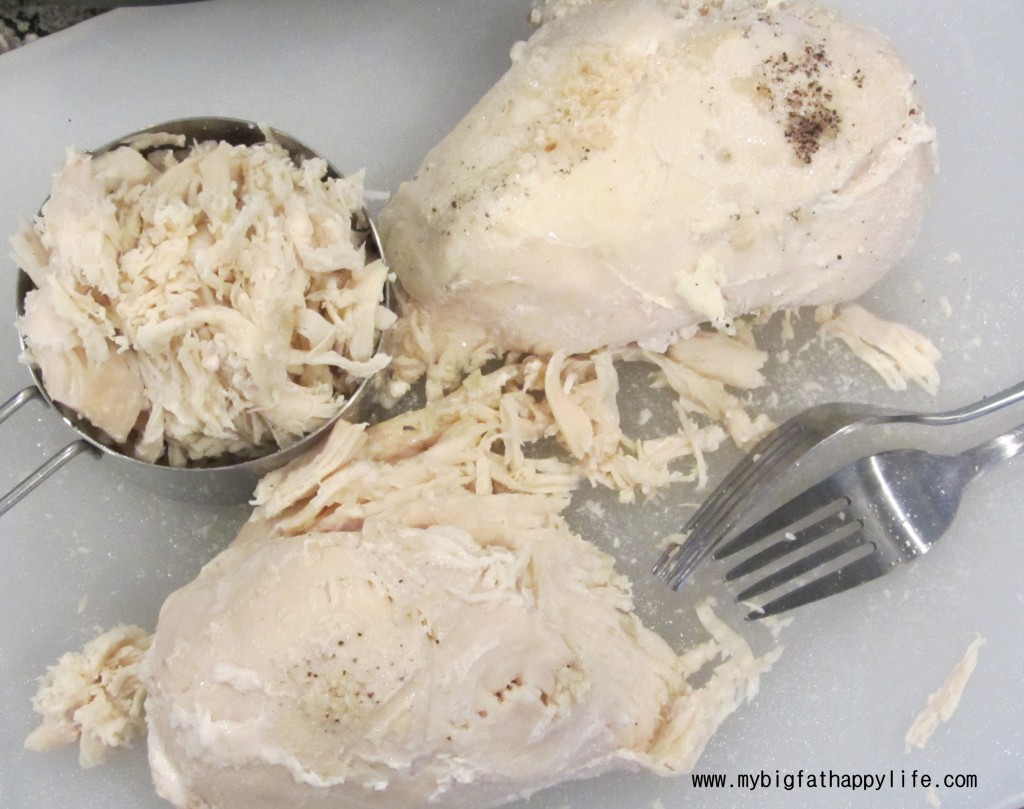 How to make quick healthy dinners: Shredded Chicken in the Crock-pot