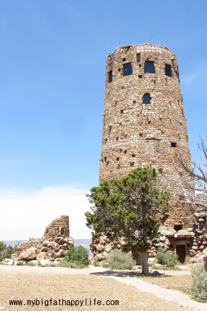 Grand Canyon -  Tusayan Ruin, Desert View Point and Watchtower #Arizona | mybigfathappylife.com