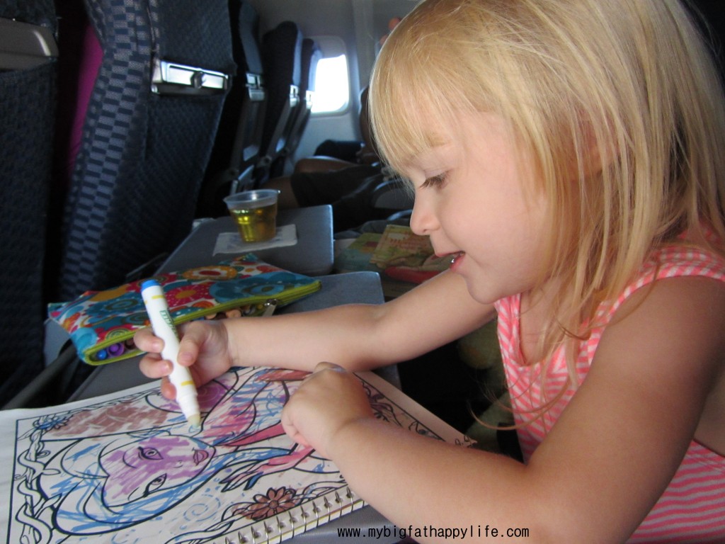 Tips for Entertaining a Toddler on a Plane or Car Ride | mybigfathappylife.com