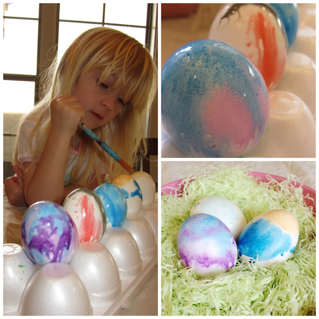 Watercolor Easter Eggs | mybigfathappylife.com