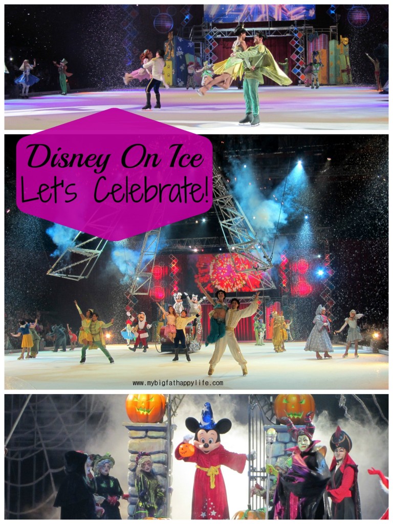 Disney on Ice Let's Celebrate! | mybigfathappylife.com #Disney #DisneyonIce