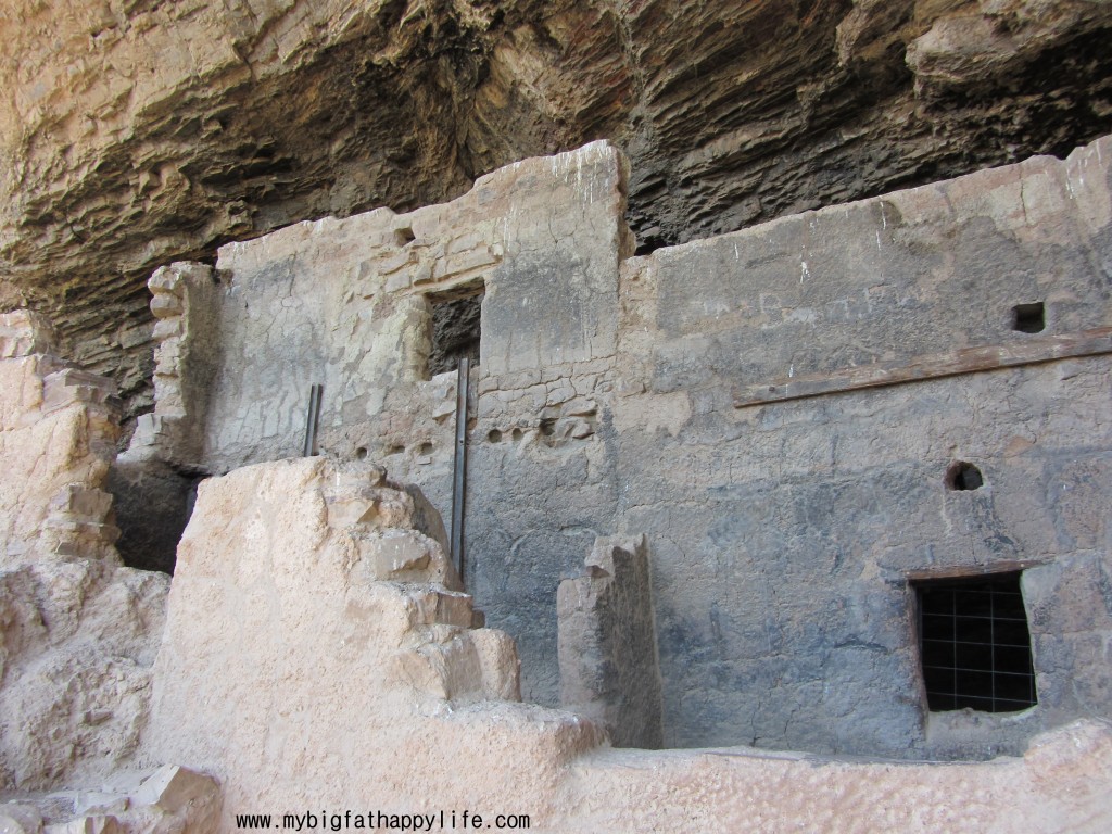 Tonto National Monument Cliff Dwellings in Arizona | mybigfathappylife.com