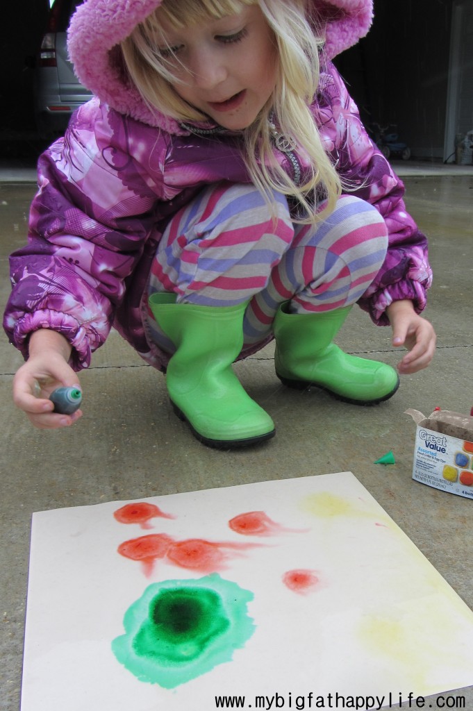 Rainy Day Art #kidsart #rainydayfun | mybigfathappylife.com