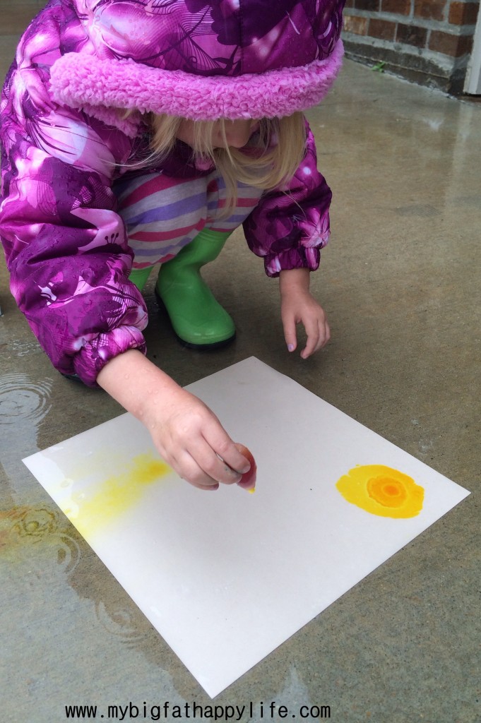 Rainy Day Art #kidsart #rainydayfun | mybigfathappylife.com