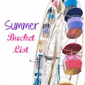 Summer Bucket List #summer | mybigfathappylife.com
