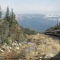 White Pass Summit Train Skagway Alaska