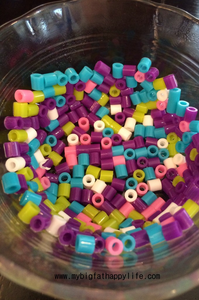 How to Make a Perler Bead Bowl #kidsartsandcrafts #perlerbeads | mybigfathappylife.com