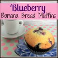 Blueberry Banana Bread Muffins #blueberry #recipe | mybigfathappylife.com