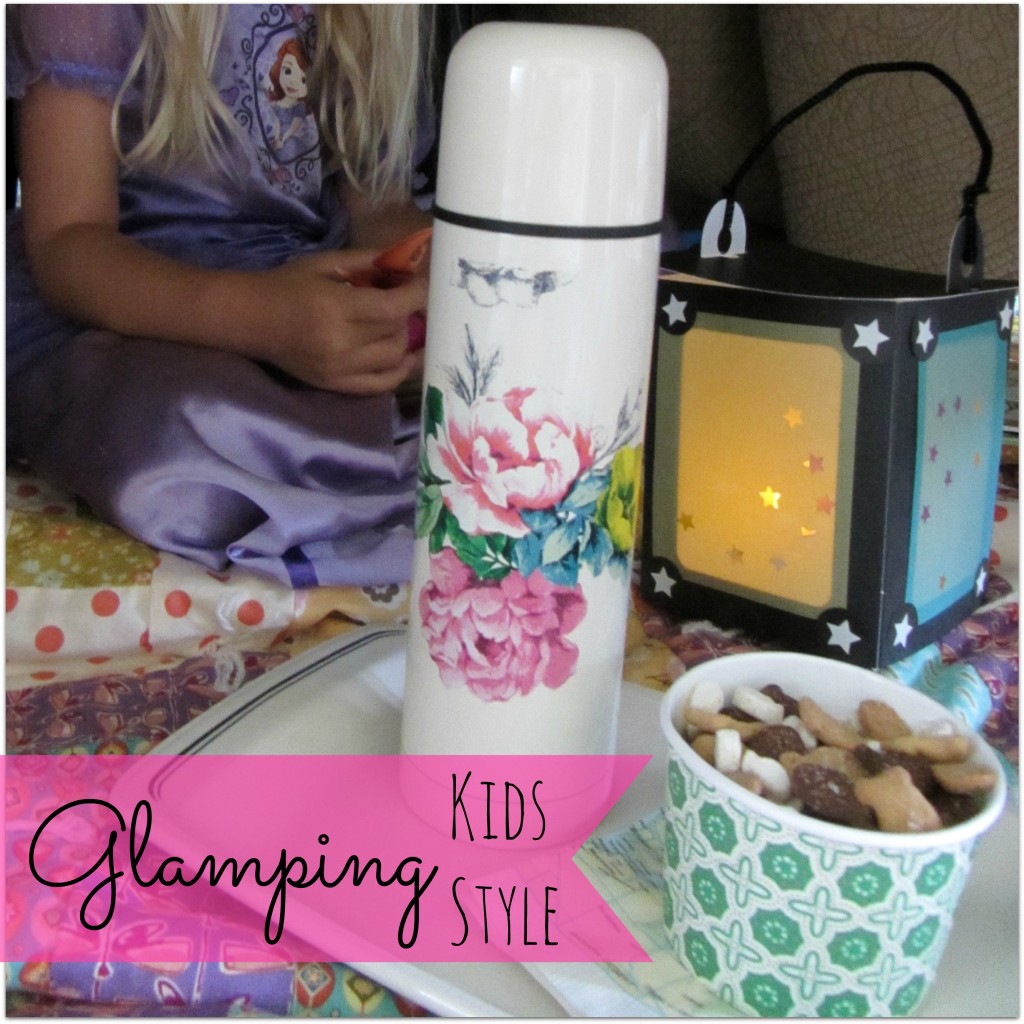 Glamping: Kids Style #glamping #camping #kiwicrate | mybigfathappylife.com
