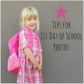 Tips for 1st Day of School Photos #firstdayofschool #phototips | mybigfathappylife.com