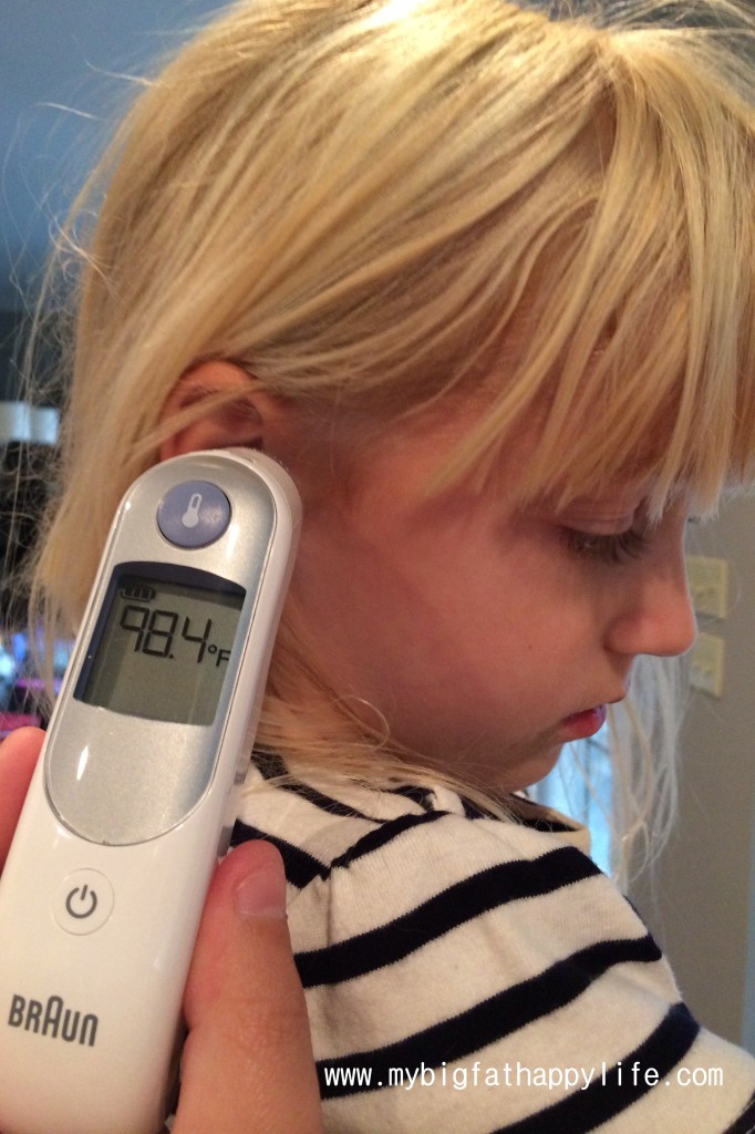 Braun Thermoscan 5 Thermometer Review #BraunTherms #Influencer | mybigfathappylife.com