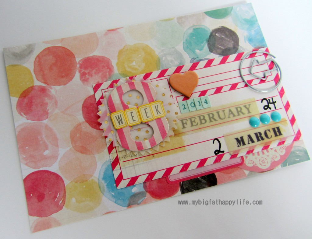 Project Life 2014 Week 9 #scrapbook #projectlife #scrapbooking | mybigfathappylife.com