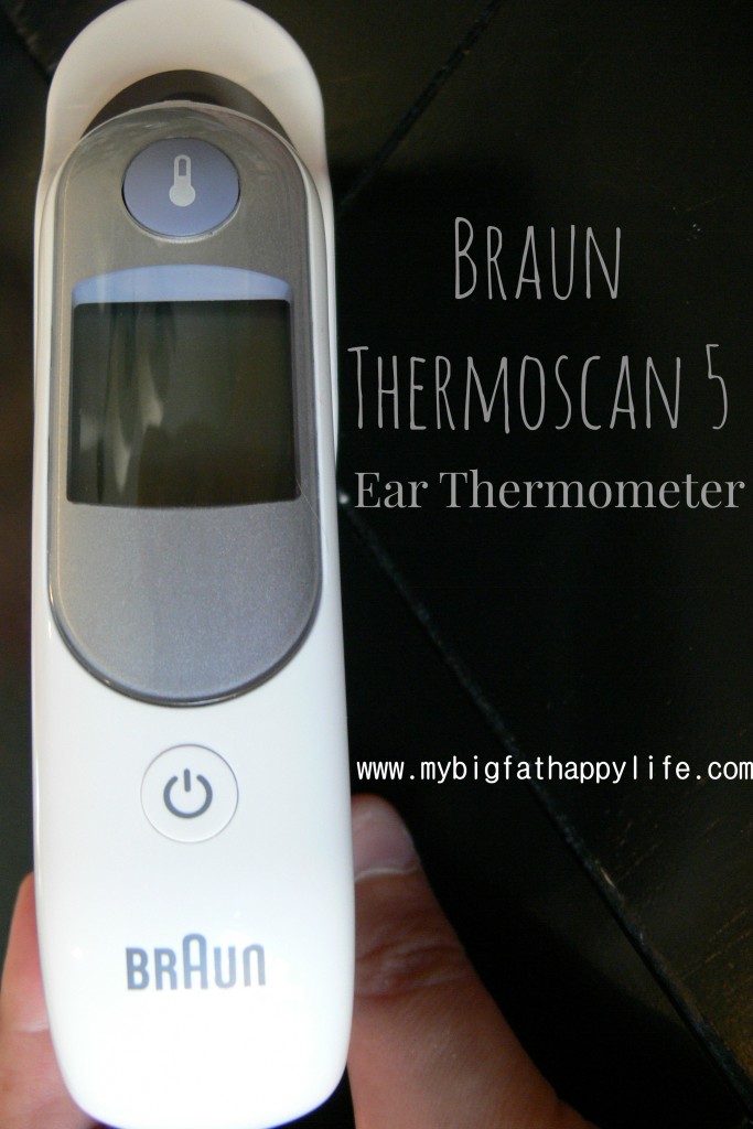 Braun Thermoscan 5 Thermometer Review #BraunTherms #Influencer | mybigfathappylife.com