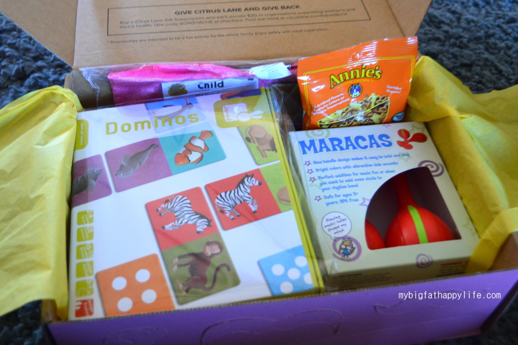 Citrus Lane Unboxing October 2014 | mybigfathappylife.com