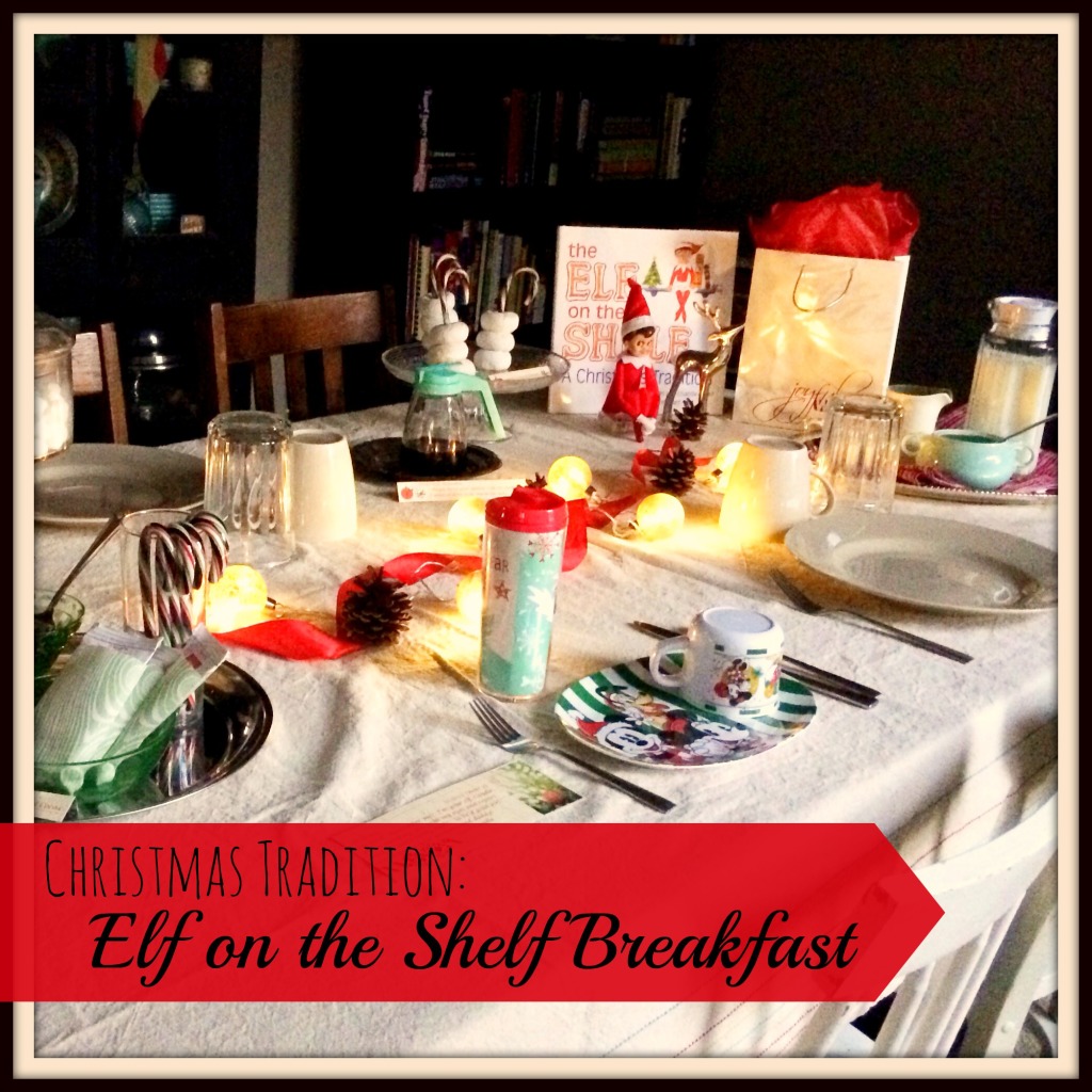Elf on the Shelf Breakfast #elfontheshelf #welcome #christmas | mybigfathappylife.com
