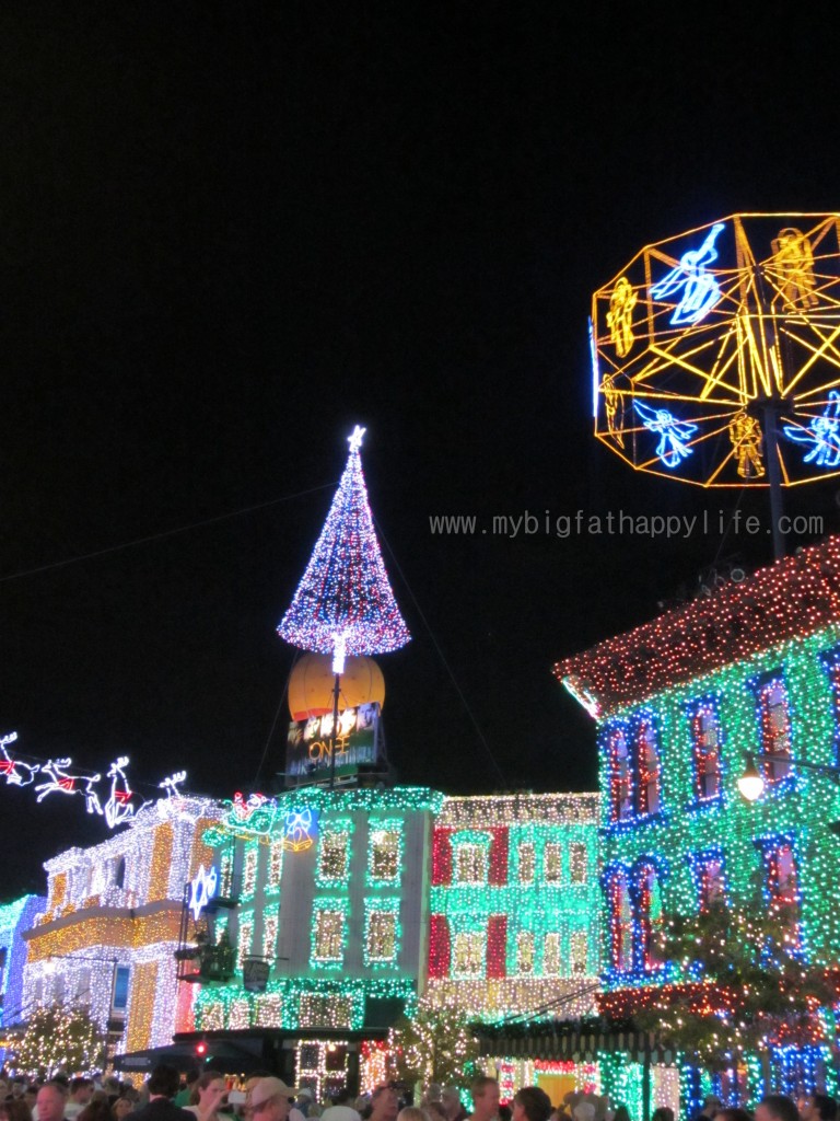 Hollywood Studios: Osborne Family Spectacle of Dancing Lights  #WaltDisneyWorld #DisneyWorld #Christmas #OsborneFamily | mybigfathappylife.com