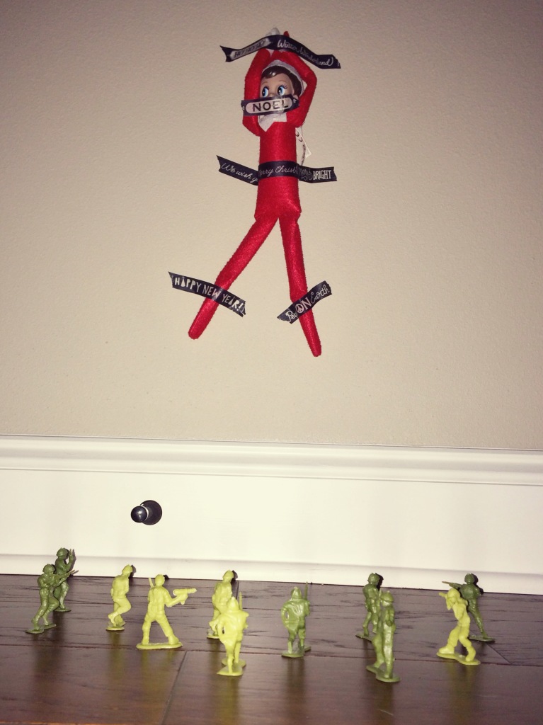 24 Non-Messy Elf on the Shelf Antics #elfontheshelfideas #elfontheshelf #christmas | mybigfathappylife.com