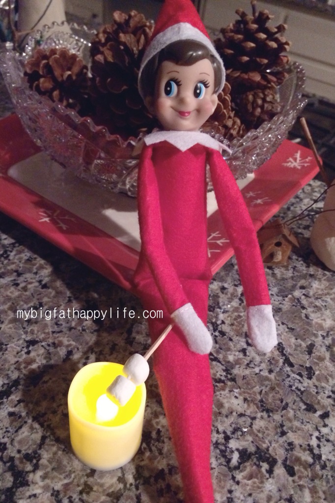 24 Non-Messy Elf on the Shelf Antics #elfontheshelfideas #elfontheshelf #christmas | mybigfathappylife.com