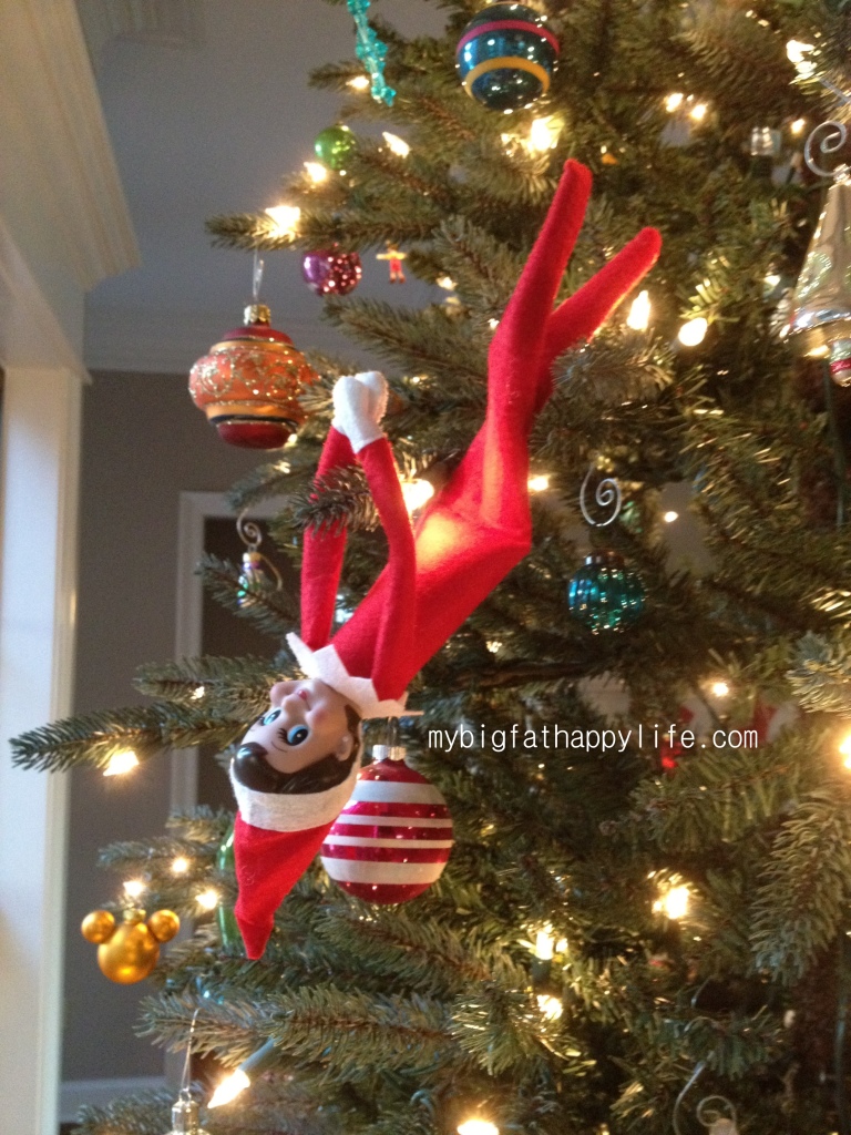 24 Non-Messy Elf on the Shelf Antics #elfontheshelfideas #elfontheshelf #christmas | mybigfathappylife.com