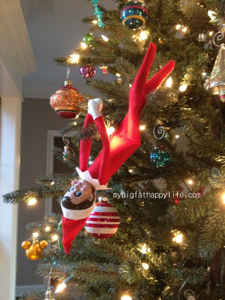 24 Non-Messy Elf on the Shelf Antics #elfontheshelfideas #elfontheshelf #christmas | mybigfathappylife.com