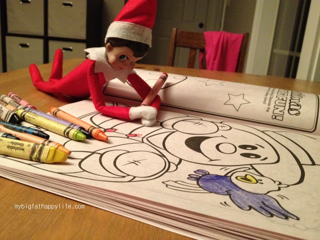 24 Non-Messy Elf on the Shelf Antics #elfontheshelfideas #elfontheshelf #christmas | mybigfathappylife.com