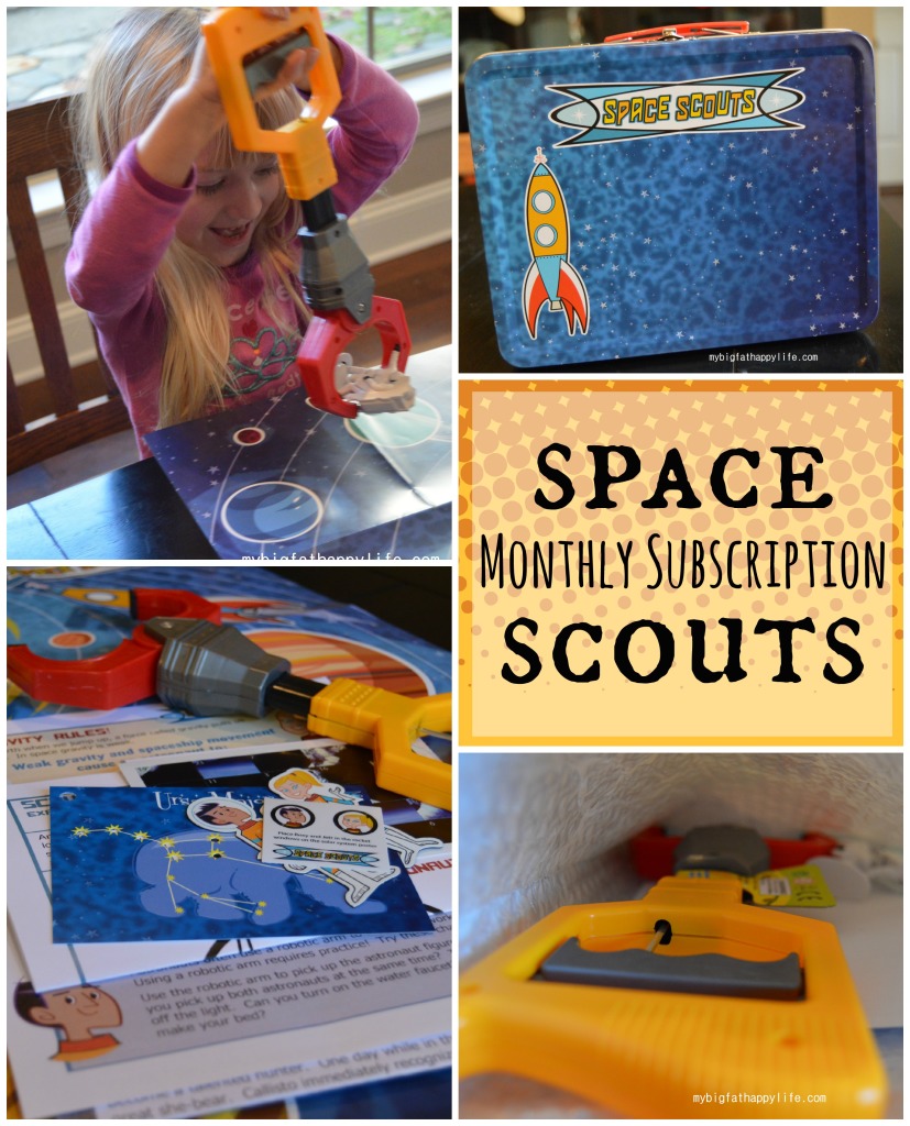 Space Scouts Monthly Subscription #science #elementaryscience | mybigfathappylife.com