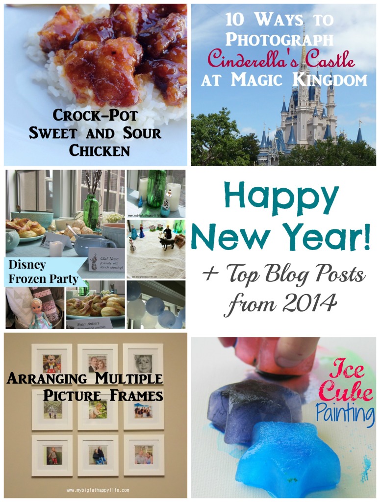 Happy New Year! + Top Blog Posts of 2015 | mybigfathappylife.com