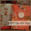 DIY Clay Gift Tags #Christmas #giftwrap #diy #presents | mybigfathappylife.com