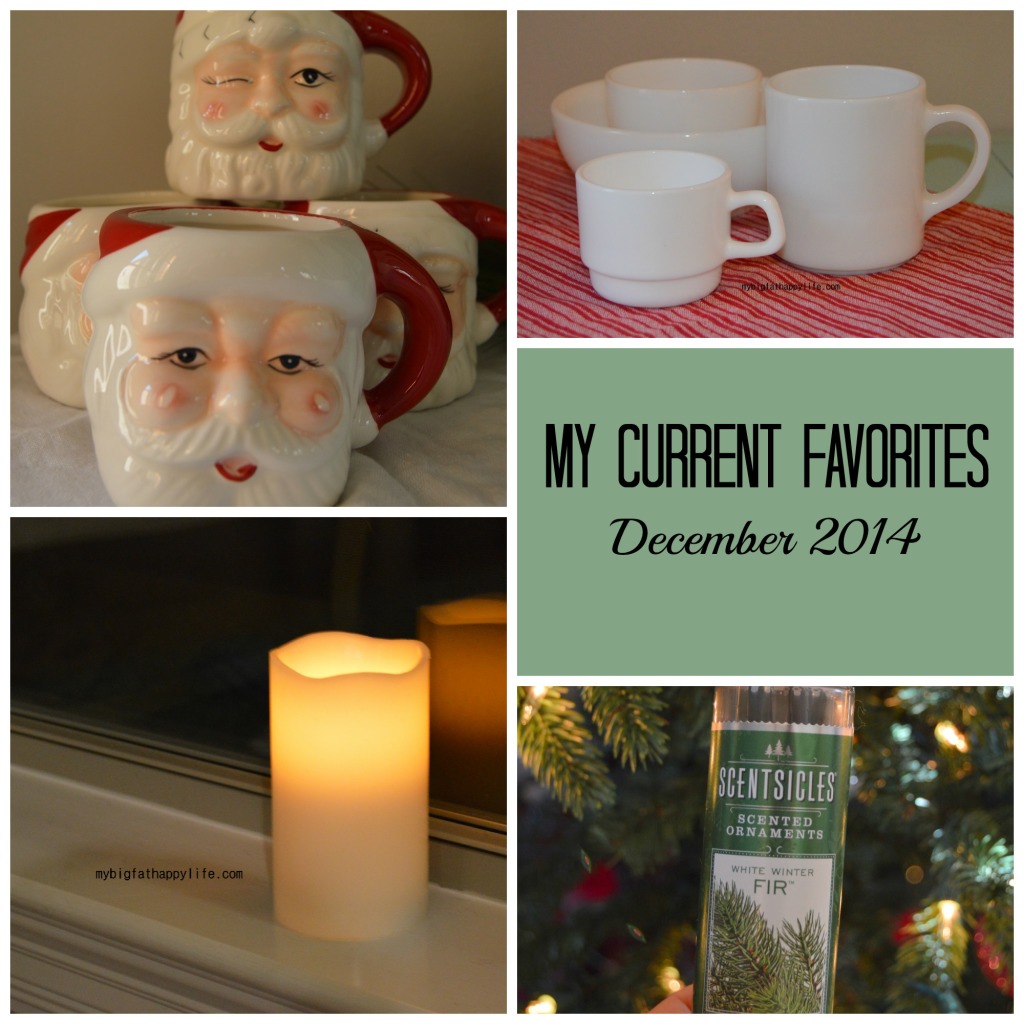 Current Favorites - December 2014 | mybigfathappylife.com