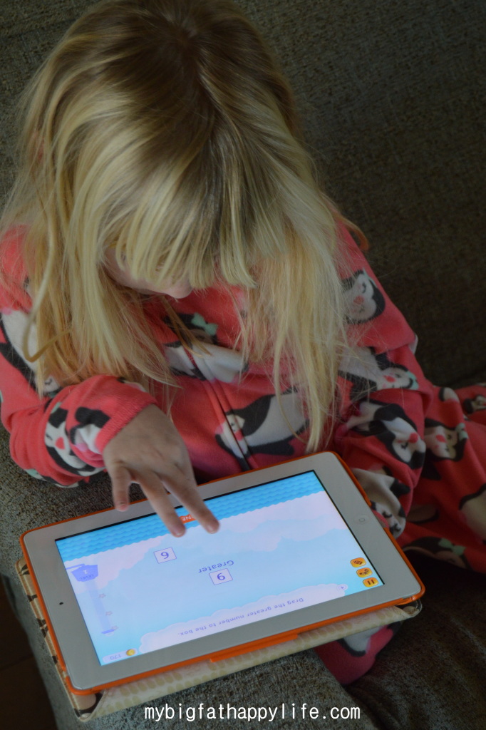 Learning math with Splash Math | mybigfathappylife.com