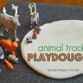 Animal Tracks Playdough #kidactivity #imaginativeplay | mybigfathappylife.com