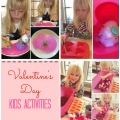 Valentine's Day Kids Activities; slime, sensory bin, color and scented rice, arts and crafts and science experiment | mybigfathappylife.com