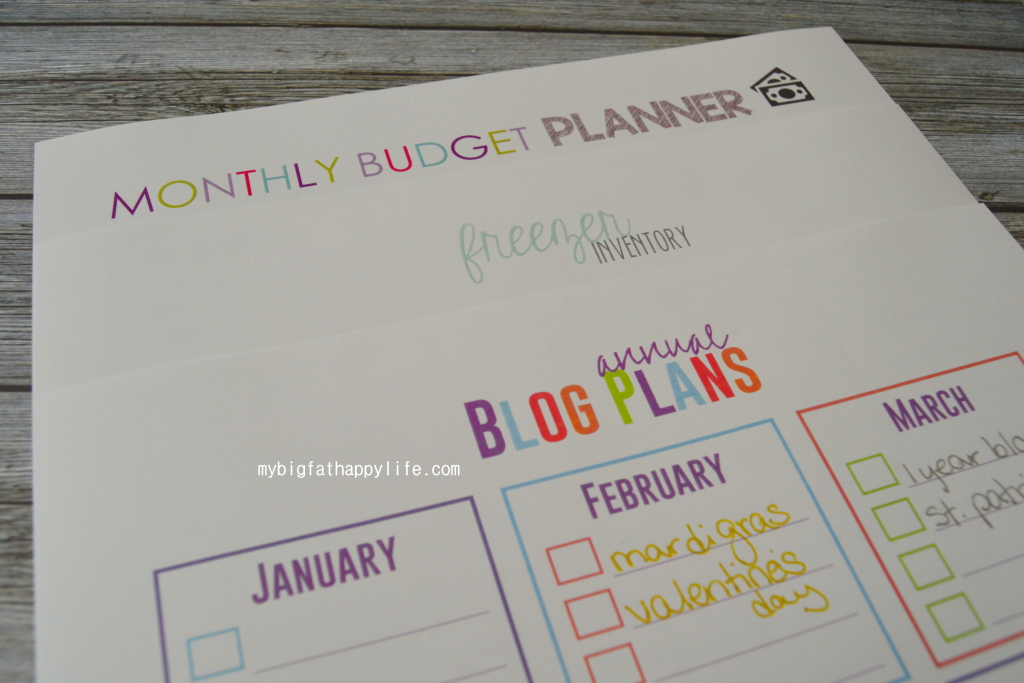 Mama's Got It Together Planner Review + Giveaway | mybigfathappylife.com