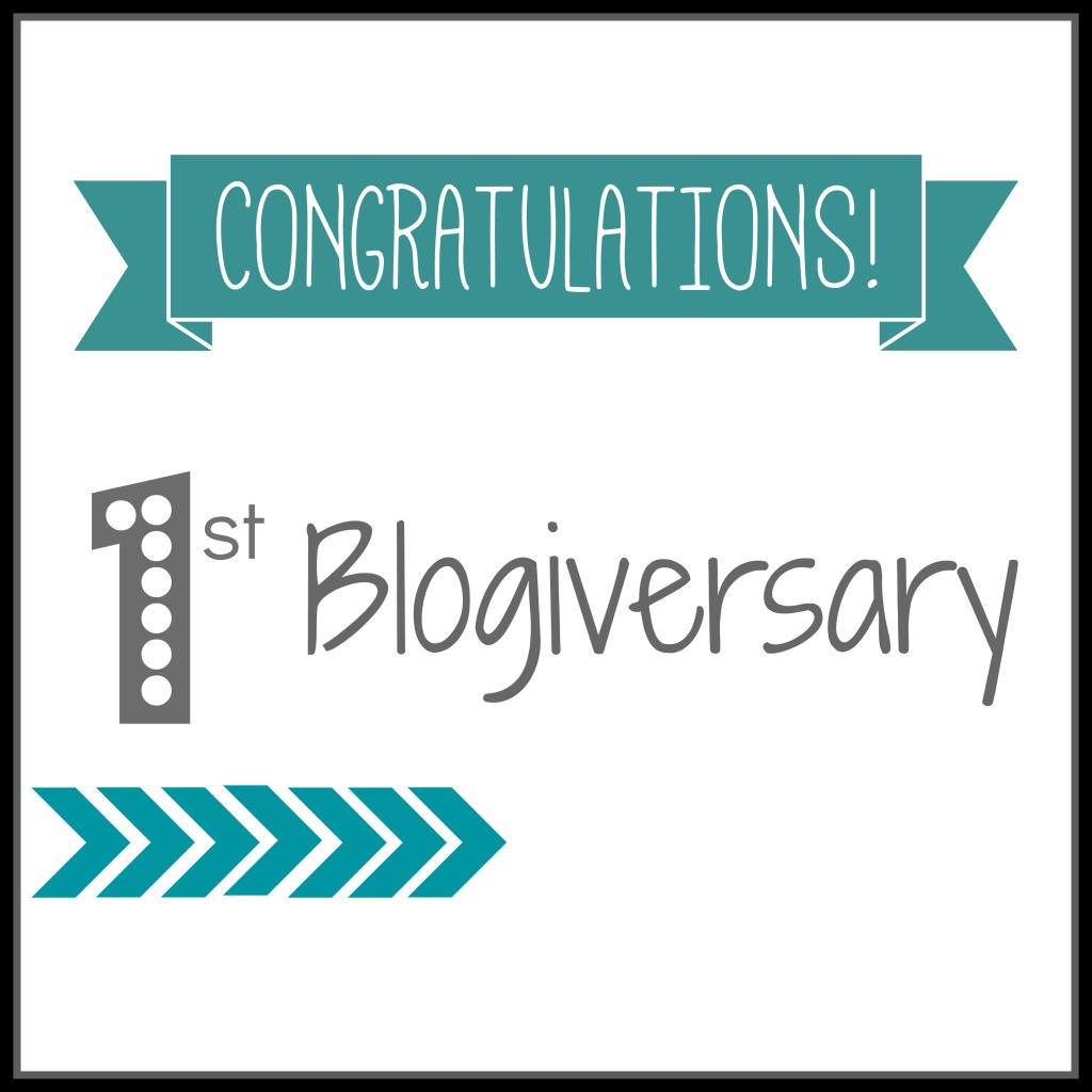 1st Blogiversary | mybigfathappylife.com