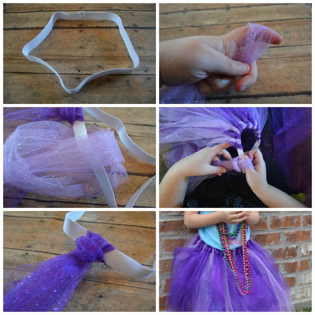 easy DIY tutu; how to make a tutu | mybigfathappylife.com