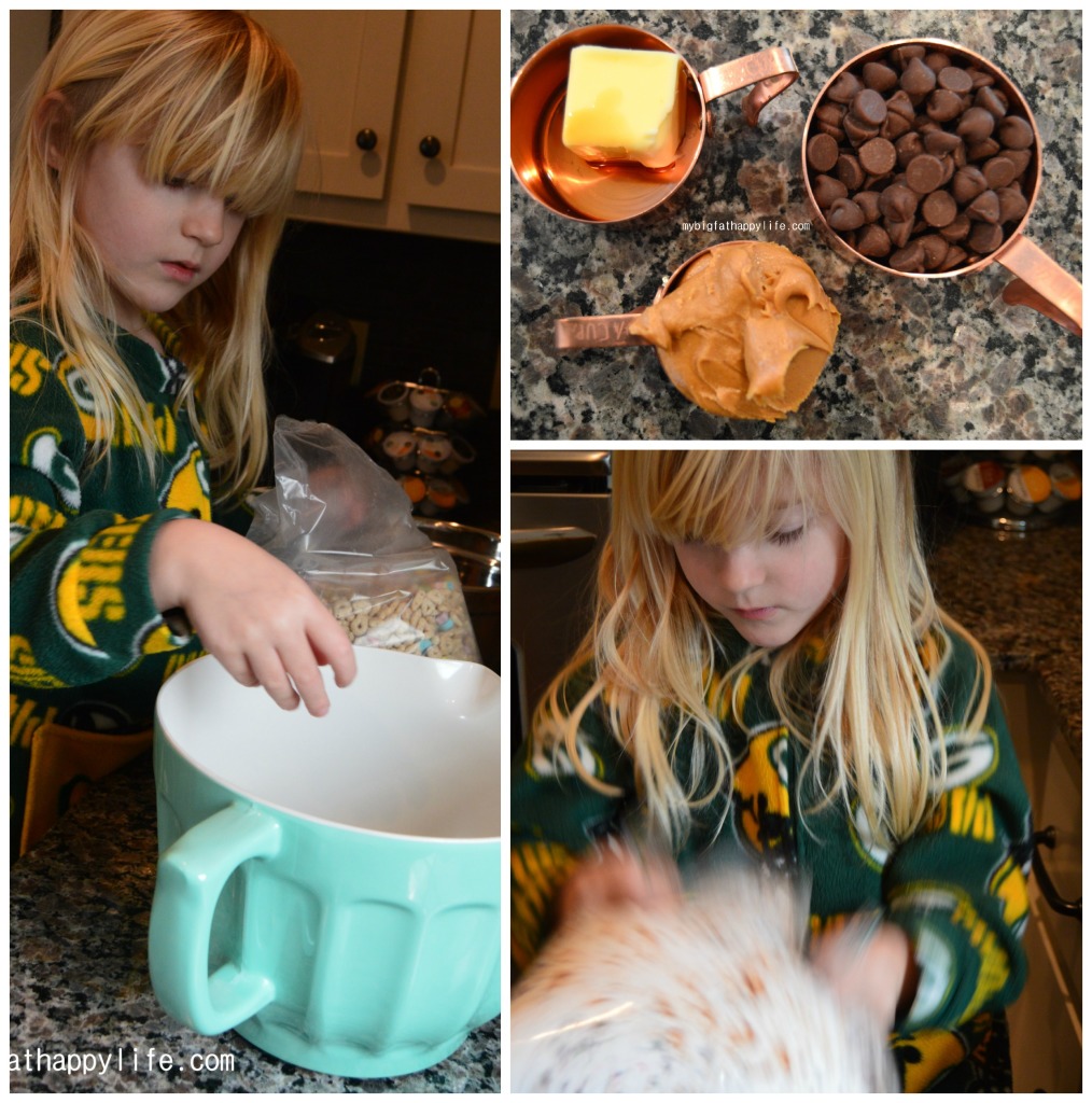 St. Patrick's Day Puppy Chow or Muddy Buddies | mybigfathappylife.com