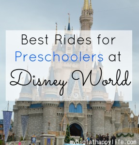 Best Rides for Preschoolers at DIsney World; Magic Kingdom, Epcot, Hollywood Studios, Animal Kingdom